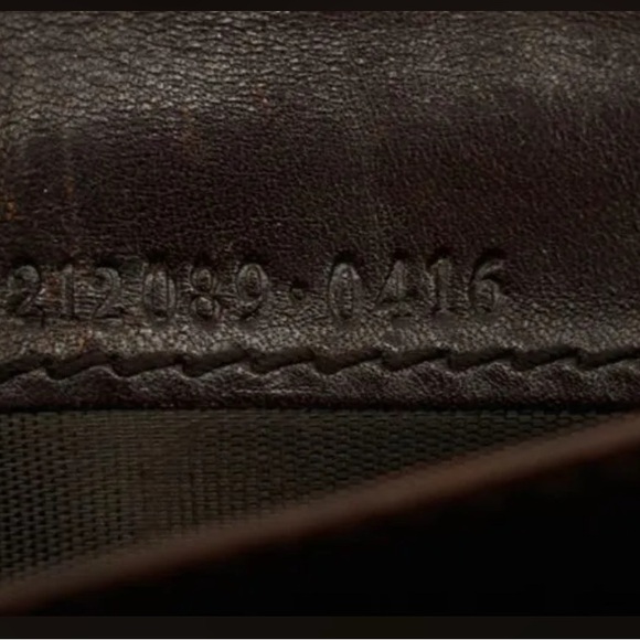 Gucci Dark Brown GG Guccisima Leather Wallet - Picture 7 of 7